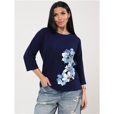 Мимулус - футболка чернильный