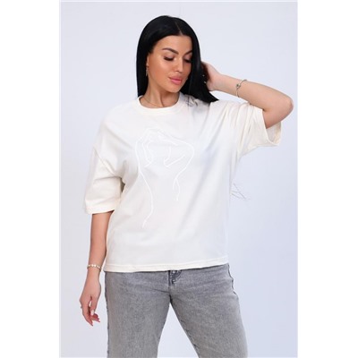 Футболка 82018 (Экрю)