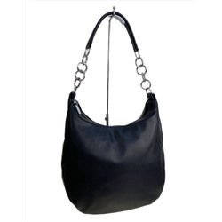 Женская сумка из искусственной кожи, цвет черный