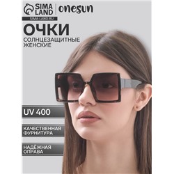 Очки солнцезащитные женские OneSun, uv 400, дужка 15.3 см, ширина 15 см, линза 6×6.5 см