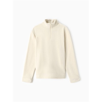 Джемпер флисовый мужской MINAKU: Fleece Soft, размер 44, бежевый