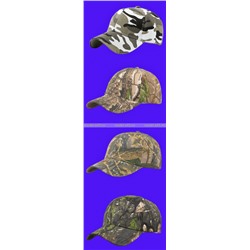 Бейсболка мужская камуфляж летняя с застежкой на липучке