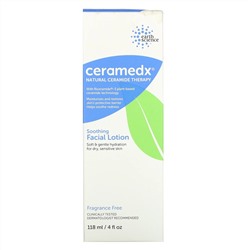 Ceramedx, успокаивающий лосьон для лица, без отдушек, 118 мл (4 жидк. унций)