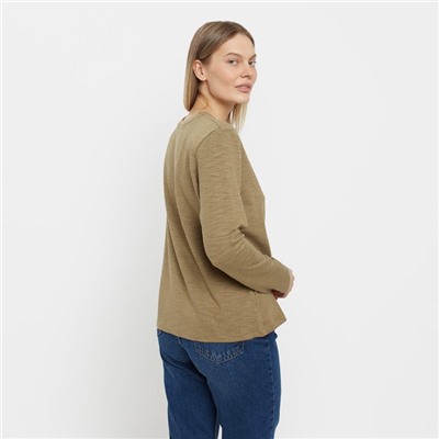 Лонгслив женский Little Secret, цвет фисташковый зелёный, размер 40-42 (S)