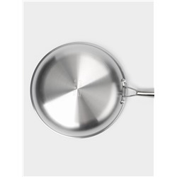 Сковорода 3Ply Hanna Knövell, d=28 см, h=5.5 см, толщина 2.2 мм, индукция, нержавеющая сталь