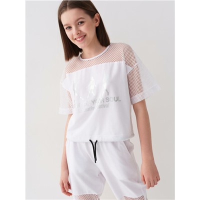 Джемпер трикотажный для девочек (футболка)