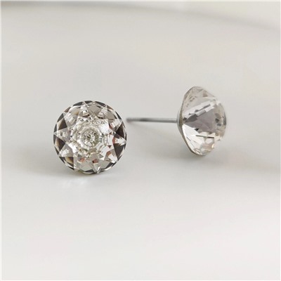 Серьги с кристаллами Swarovski