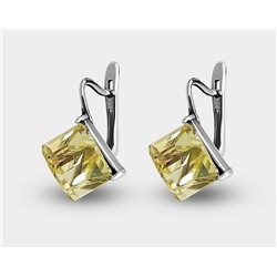 Серьги "Кубик" 8 мм