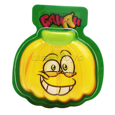 Жевательный мармелад с кислой начинкой "Банан" 12гр*50шт