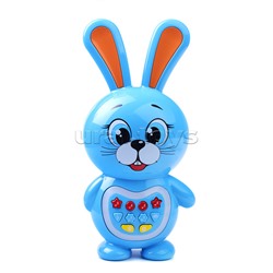 Зайчик сказочник Сутеев В. (50 песен, сказок и фраз, свет. на бат.) в коробке