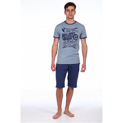 Костюм мужской Франциско голубой распродажа