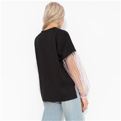 Футболка с декоративными рукавами, Модный бунт (магия)