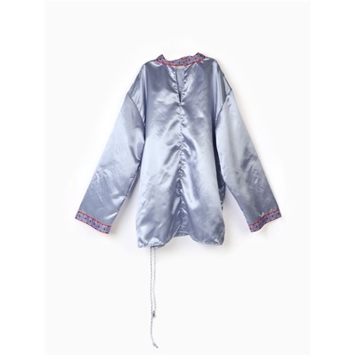 Карнавальный костюм взрослый «Заяц Степаныч», рубаха, шапка, размер 176/54-56