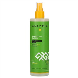 Alaffia, Beautiful Curls, Curl Reviving Tonic, All Curls, Unrefined Shea Butter, 12 fl oz (354 ml)