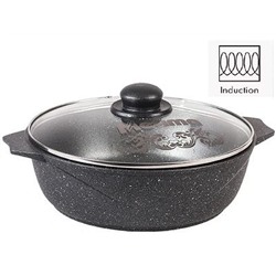 Жаровня 4л (28см) АП Гранит black Induction Pro