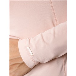 Лонгслив из премиального хлопка с эластаном