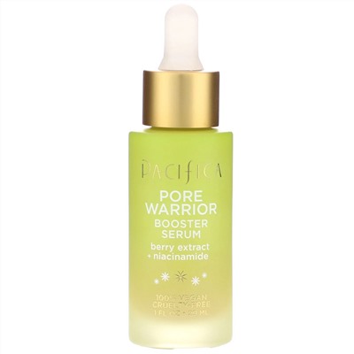 Pacifica, Pore Warrior Booster, сыворотка для сужения пор, 29 мл (1 жидк. унция)