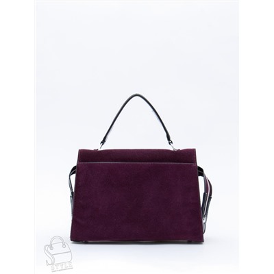 Сумка женская кожаная 9675MSS purple Velina Fabbiano-Safenta в Новосибирске