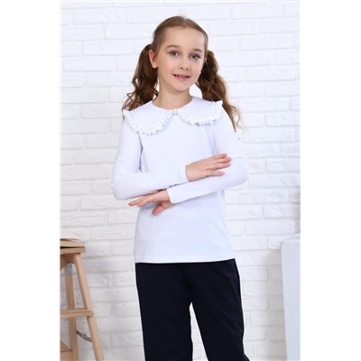 Джемпер Анна длинный рукав детский (Белый)