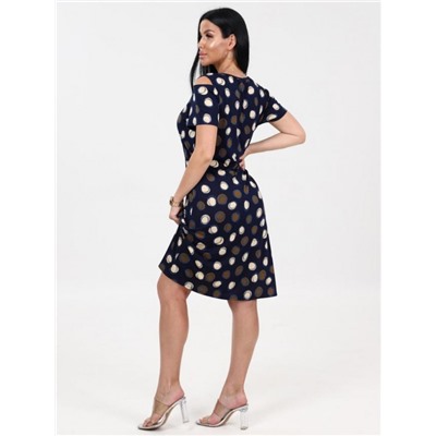 Платье "Блайнд" (Синий)