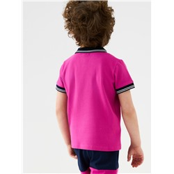 Джемпер трикотажный с воротником поло для мальчиков