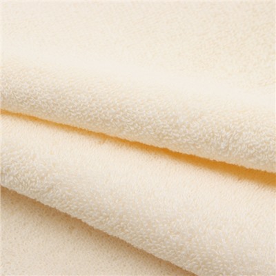 Салфетки махровые SL HOME: Frame «Айвори», 30×30 см - 3 шт., хлопок 100%, бежевые