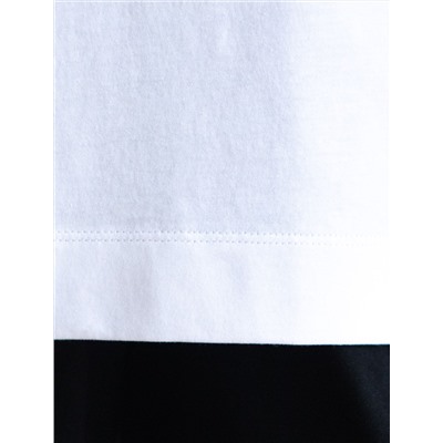 Футболка оверсайз с принтом из премиального 100% хлопка