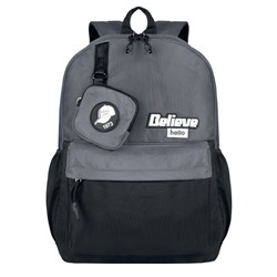 Рюкзак MERLIN 2575 серый