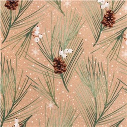 Набор салфеток «Этель» «Spruce branches» 46×46 см - 4 штуки,100%хлопок, саржа 190 г/м²