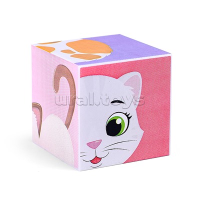 Кубики "Котики" 4-штучные