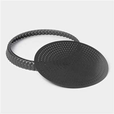 Форма для выпечки Доляна Galaxy, 30×3 см, разъёмная, перфорированная, антипригарное покрытие