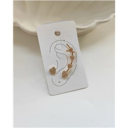 Серьги - кафф