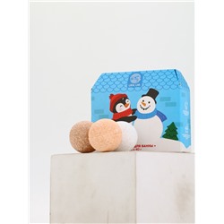 Бомбочки для ванны в домике «Пингвин», набор 6 шт. × 40 г, URAL LAB