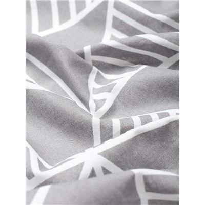 Простыня на резинке 2-спальная «Этель. Калейдоскоп (вид 1)», 180×200+25 см, поплин