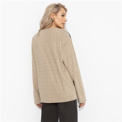 Лонгслив с асимметричным низом, Сердце к сердцу