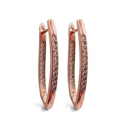 Серьги "Милесса с цирконами"