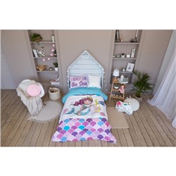 Постельное бельё 1.5-спальное «Этель» Really mermaid, бязь