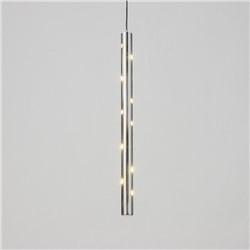 Светильник подвесной «Сити» LED 5 Вт 4000К хром 2.5×2.5×40-140 см