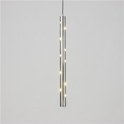 Светильник подвесной «Сити» LED 5 Вт 4000К хром 2.5×2.5×40-140 см