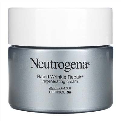 Neutrogena, Rapid Wrinkle Repair, восстанавливающий крем, 48 г (1,7 унции)