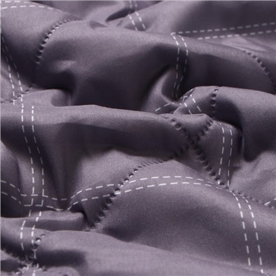 Покрывало евро макси LoveLife Cage: graphite (вид 3), 240×210±5 см, микрофайбер