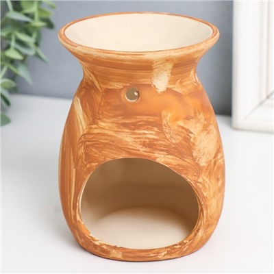 Аромалампа для эфирных масел «Довольный Хотей», керамика, 9.5×9.5×12 см, МИКС