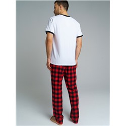 Комплект Family look мужской: футболка, брюки