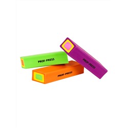 Ластик цветной прямоугольный "BRIGHT MOMENT" (ЛС-0084), 3 цвета, 57*15*15мм, инд ШК