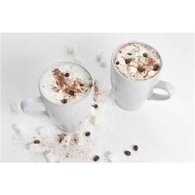 Кружка Доляна Coffee break, 300 мл, керамика, белая