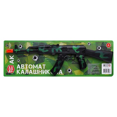 Автомат Калашникова BT0021 трещотка, на листе
