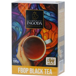 PRINCE OF INGODA. Черный чай FBOP 100 гр. карт.упаковка