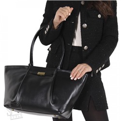 Сумка женская кожаная 8068NN black Natale Navetta