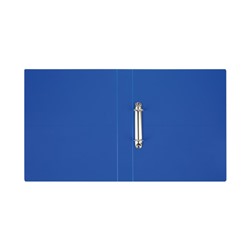 Папка пластиковая 2 кольца 40мм ММ-32177 синяя 500мкм Стамм