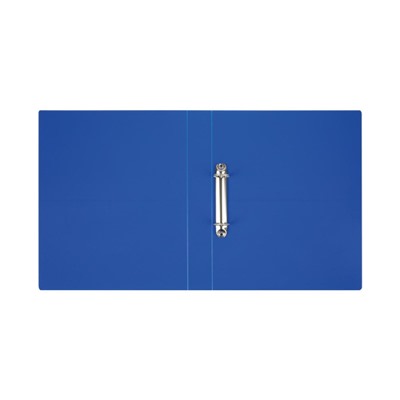 Папка пластиковая 2 кольца 40мм ММ-32177 синяя 500мкм Стамм